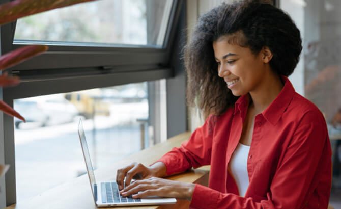 red dress girl image